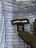 Lands' End Stripes Blue Long Sleeve Button-Down Shirt Size L (tall) - photo 7