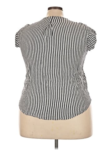 Liz Claiborne Short Sleeve Blouse (view 2)