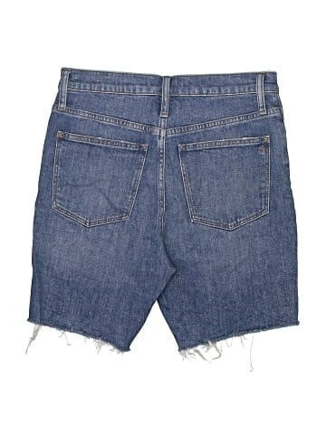 Madewell High-Rise Mid-Length Denim Shorts in Gosford Wash (view 2)