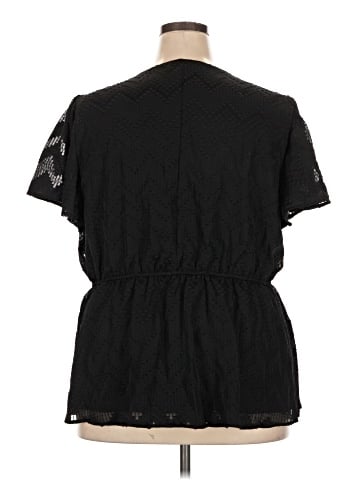 Lane Bryant Short Sleeve Blouse (view 2)