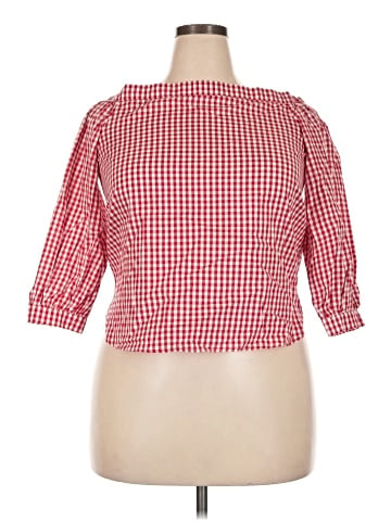 Soprano 3/4 Sleeve Button-Down Shirt (view 1)