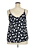Dna Couture 100% Polyester Blue Sleeveless Blouse Size 2X - photo 2