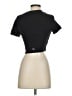 Alo Black Short Sleeve Turtleneck Size XXS (estimated) - photo 2