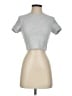 Alo Silver Short Sleeve Turtleneck Size XXS (estimated) - photo 1
