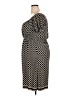 Max Studio Polka Dots Black Casual Dress Size S - photo 5