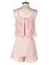 Mossimo Supply Co. 100% Polyester Hearts Pink Romper Size S - photo 2