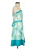 Ruby Rox Paisley Teal Cocktail Dress Size 3 - photo 4
