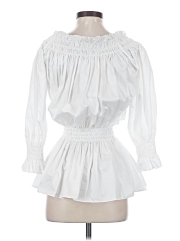Norma Kamali Long Sleeve Blouse (view 2)