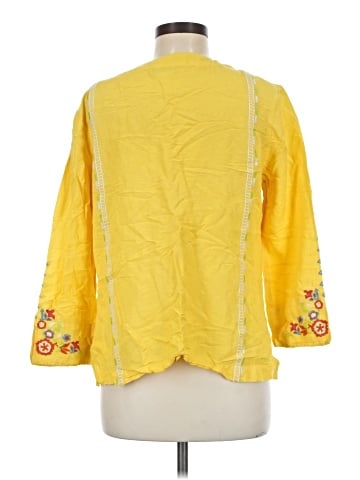 A La Carte 3/4 Sleeve Blouse (view 2)