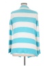 Talbots 100% Linen Teal Cardigan Size 14 - photo 2