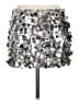 Edikted 100% Polyester Metallic Silver Formal Skirt Size M - photo 2