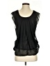 Imaginary Voyage Black Sleeveless Blouse Size XS (estimated) - photo 1