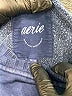 Aerie Graphic Blue Pullover Sweater Size XS - photo 7
