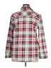 Soma Plaid Red 3/4 Sleeve Button-Down Shirt Size XL - photo 2