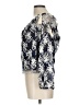 Lucy Paris 100% Polyester Blue 3/4 Sleeve Blouse Size L - photo 5