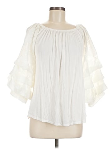Hannah 3/4 Sleeve Blouse (view 1)