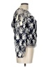 Lucy Paris 100% Polyester Blue 3/4 Sleeve Blouse Size L - photo 4