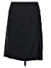Express Design Studio Solid Black Casual Skirt Size 4 - photo 2
