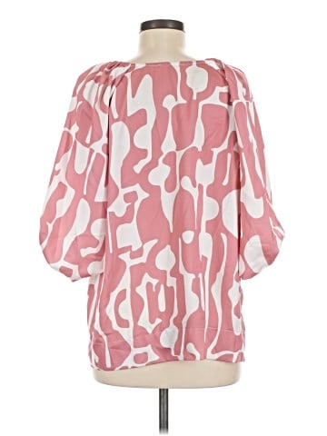 Umgee 3/4 Sleeve Blouse (view 2)