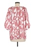 Umgee 100% Polyester Pink 3/4 Sleeve Blouse Size M - photo 2