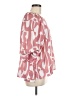 Umgee 100% Polyester Pink 3/4 Sleeve Blouse Size M - photo 4