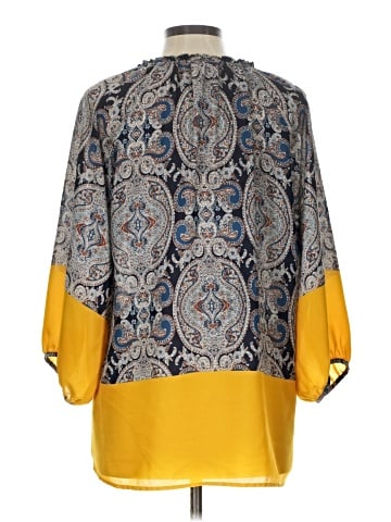 Renee C. 3/4 Sleeve Blouse (view 2)