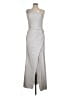 Bari Jay 100% Polyester Silver Cocktail Dress Size L - photo 1