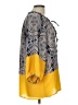 Renee C. 100% Polyester Yellow 3/4 Sleeve Blouse Size L - photo 4