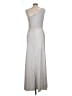 Bari Jay 100% Polyester Silver Cocktail Dress Size L - photo 2