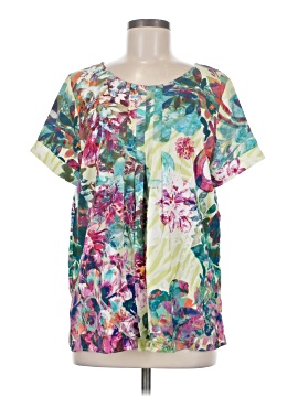 Soft Surroundings Short Sleeve Blouse (view 1)