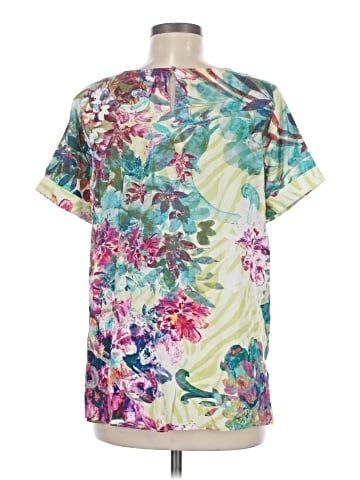 Soft Surroundings Short Sleeve Blouse (view 2)