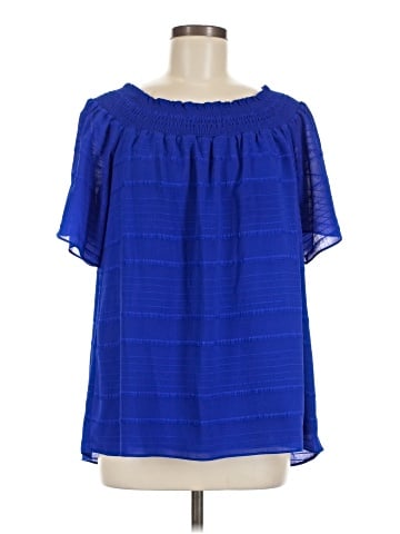 Gibson Latimer Short Sleeve Blouse (view 1)