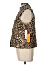 Ruby Rd. 100% Polyester Animal Print Brown Faux Fur Vest Size L (petite) - photo 5