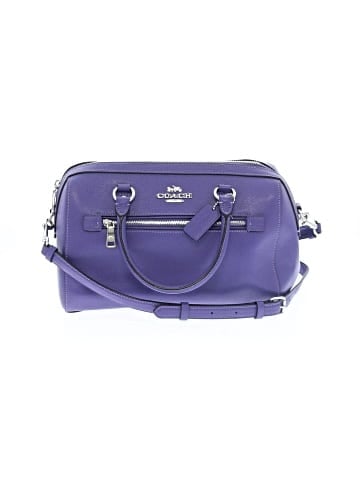 Coach Factory Leather Satchel (view 1)