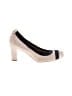 Stuart Weitzman Color Block Ivory Heels Size 7 - photo 1