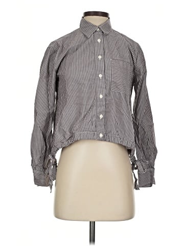 Ann Taylor LOFT Long Sleeve Button-Down Shirt (view 1)
