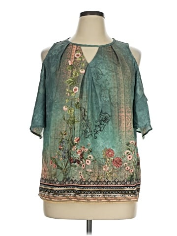 Emery Rose 3/4 Sleeve Blouse (view 1)