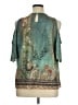 Emery Rose Teal 3/4 Sleeve Blouse Size 1X - photo 2
