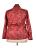 Unbranded 100% Polyester Print Red Blazer Size XXL - photo 2