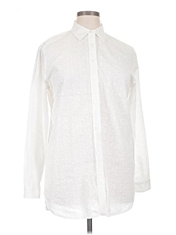 Lauren by Ralph Lauren Long Sleeve Button-Down Shirt (view 1)