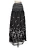 Lapis Graphic Gray Casual Skirt One size - photo 1