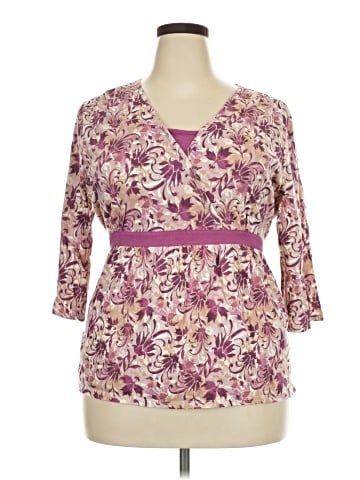 Bobbie Brooks 3/4 Sleeve Blouse (view 1)