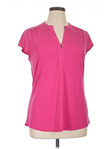 Liz Claiborne Short Sleeve Henley (view 1)