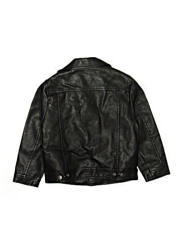 Zara Kids Faux Leather Jacket (view 2)