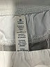 Lululemon Athletica 100% Polyester Stripes Silver Shorts Size 6 - photo 3