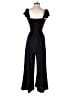 Veronica M. Solid Black Jumpsuit Size XS - photo 2