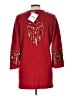 Bob Mackie Red Cardigan Size L - photo 2