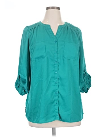 Laura Scott 3/4 Sleeve Blouse (view 1)