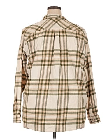 Weatherproof Long Sleeve Button-Down Shirt (view 2)
