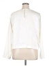 Express 100% Polyester Ivory Long Sleeve Top Size XL - photo 2